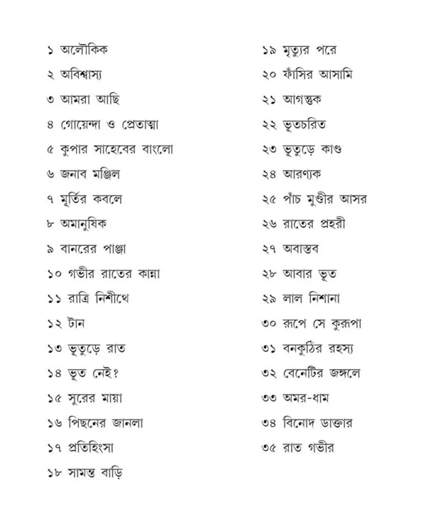 Bhoy Samagra - Harinarayan Chattopadhyay