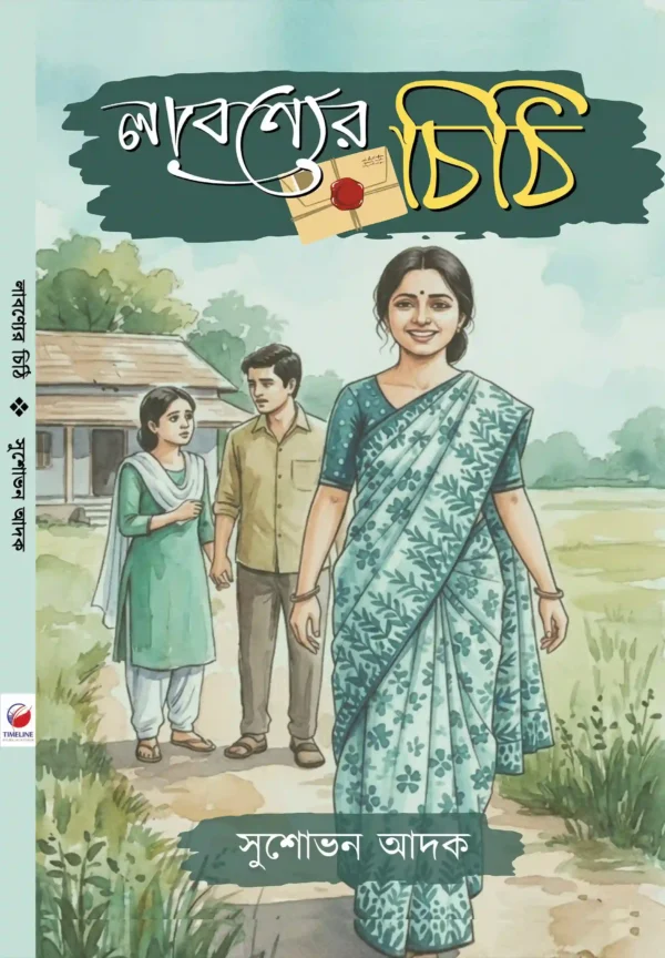 Labonyer Chithi Bengali romantic novel book cover about school love and unspoken feelings