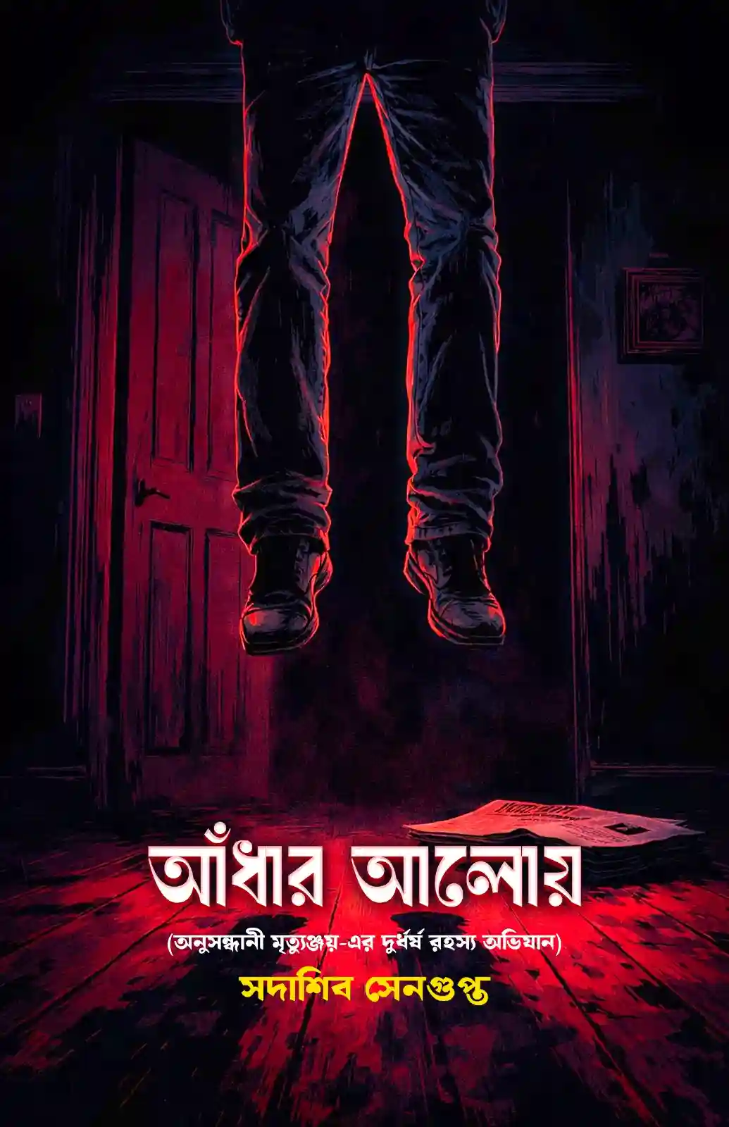 Andhar Aloy by Sadashib Sengupta Bengali Mystery Novel Book Cover