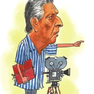ব্যাঙ্গদর্শনে সত্যজিৎ Bengali Book Cover by Chandranath Chattopadhyay