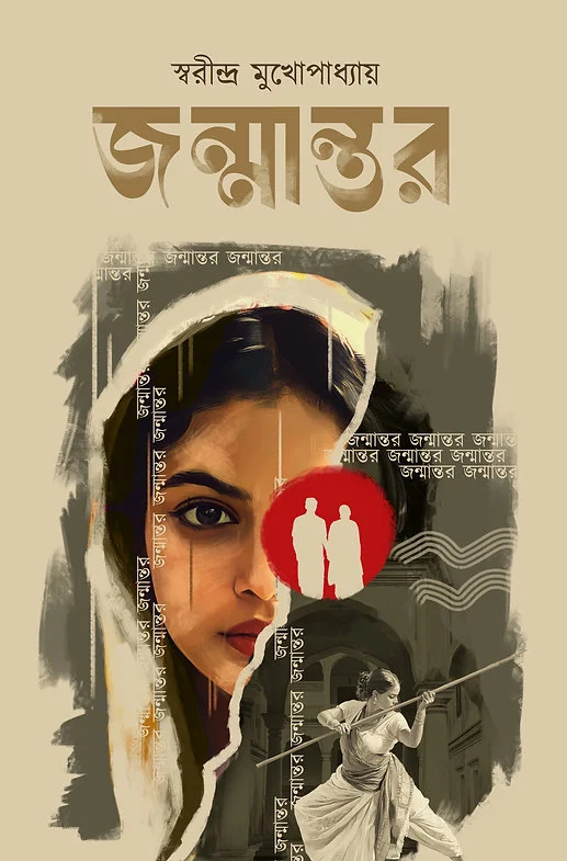 Janmantar Bengali Book by Swarindra Mukhopadhyay Cover Image